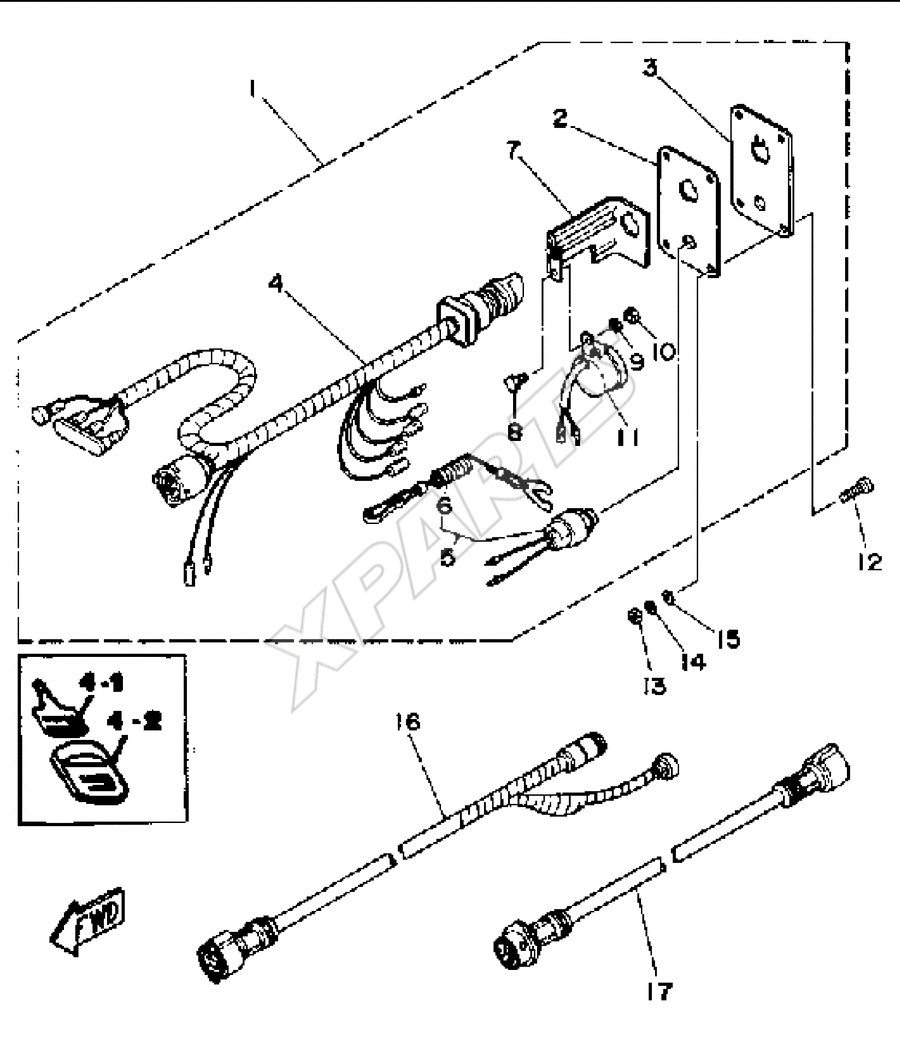 OPTIONAL PARTS SWITCH PANE